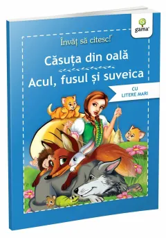 Coperta cărții Casuta din oala • Acul fusul si suveica