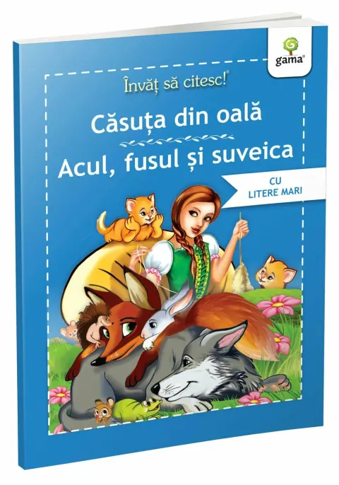 Coperta cărții Casuta din oala • Acul fusul si suveica
