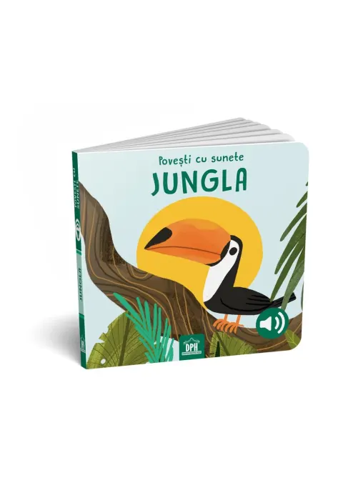 Coperta cărții Povesti cu sunete - Jungla