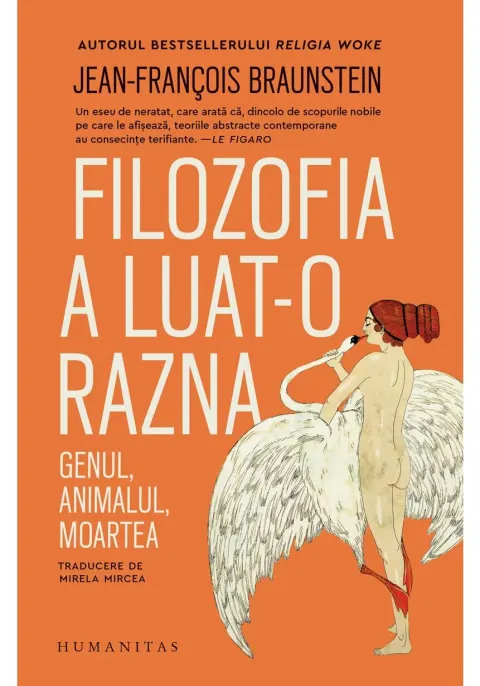 Coperta cărții Filozofia a luat-o razna. Genul, animalul, moartea