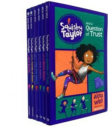 Coperta cărții Squishy Taylor [The Book People]