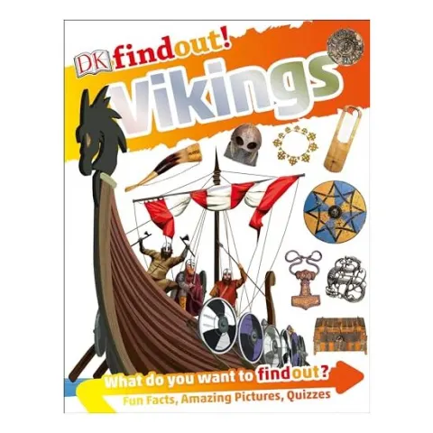 Coperta cărții DKfindout! Vikings