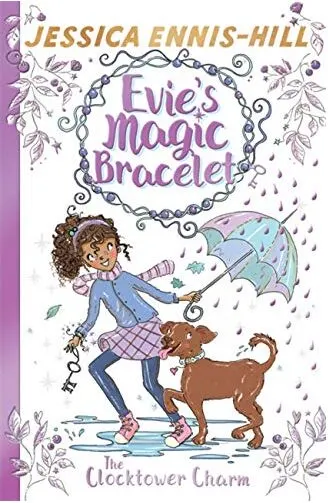 Coperta cărții The Clocktower Charm: Book 5 (Evie's Magic Bracelet)