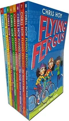 Coperta cărții Flying Fergus Chris Hoy 8 Books Collection Series Set