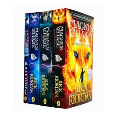 Coperta cărții Magnus Chase and the Gods of Asgard 4 Books Collection Set By Rick Riordan, Rick Riordan
