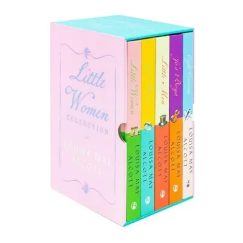 Coperta cărții The Little Women Collection 5 Books Hardcover Set by Louisa May Alcott