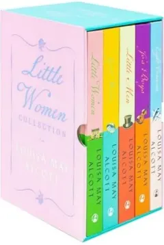 Coperta cărții The Little Women Collection 5 Books Hardcover Set by Louisa May Alcott