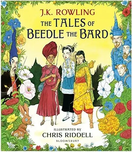 Coperta cărții The Tales of Beedle the Bard