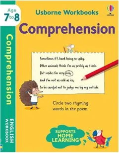 Coperta cărții Usborne Workbooks Comprehension 7-8