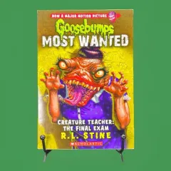 Coperta cărții Goosebumps Most Wanted #6 Creature Teacher: The Final Exam Paperback