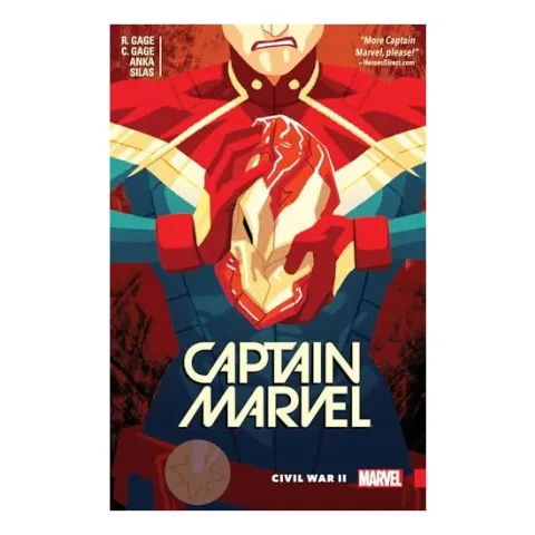 Coperta cărții Captain Marvel