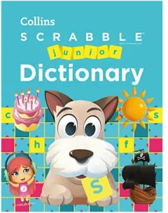 Coperta cărții SCRABBLE(tm) Junior Dictionary, Collins Collins Scrabble