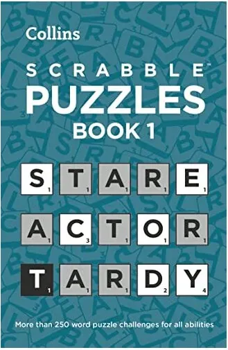 Coperta cărții SCRABBLE(tm) Puzzle Book