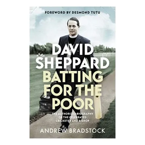 Coperta cărții David Sheppard : Batting for the Poor
