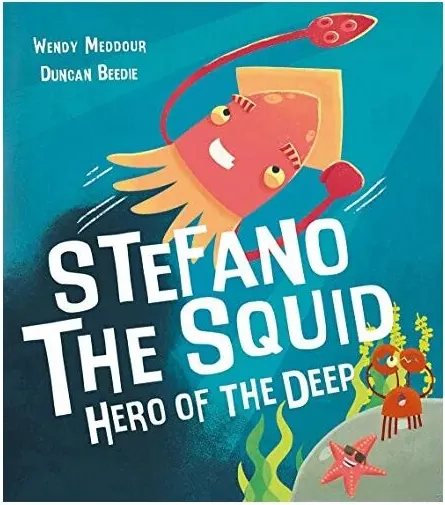 Coperta cărții Stefano the Squid