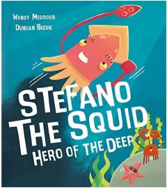 Coperta cărții Stefano the Squid