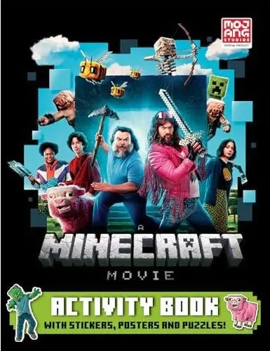 Coperta cărții A Minecraft Movie: Activity Book