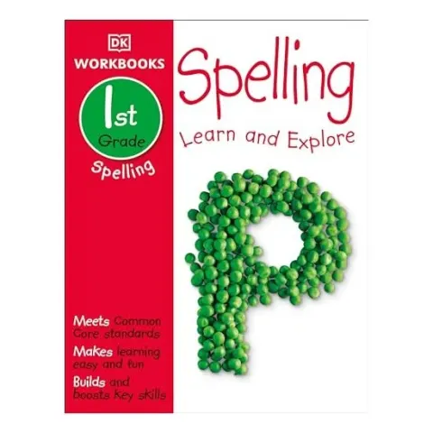 Coperta cărții DK Workbooks : Spelling, First Grade, DK Publishing