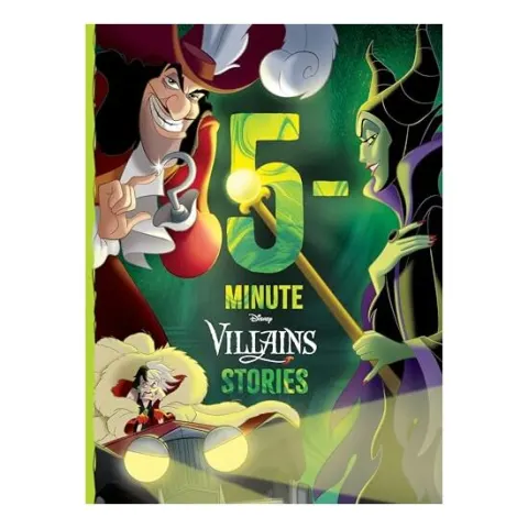 Coperta cărții 5-Minute Villains Stories, Disney Books