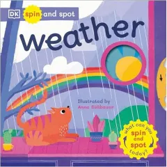Coperta cărții Spin and Spot : Weather, Anna Suessbauer