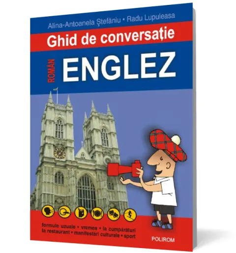 Coperta cărții Ghid de conversație român-englez