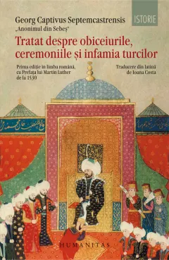 Coperta cărții Tratat despre obiceiurile, ceremoniile și infamia turcilor