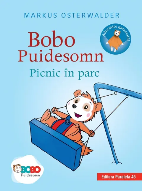 Coperta cărții Bobo Puidesomn – Picnic în parc: Povești ilustrate pentru puișori isteți
