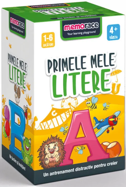 Coperta cărții Memorace - Primele mele litere