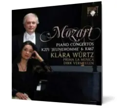 Coperta cărții Mozart - Piano Concertos Nos. 9 & 21