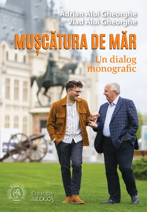 Coperta cărții Mușcătura de măr. Un dialog monografic