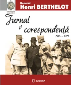 Coperta cărții Jurnal si corespondenta (1916-1919)