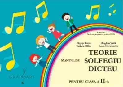 Coperta cărții Teorie, Solfegiu, Dicteu. Manual pentru clasa a II-a