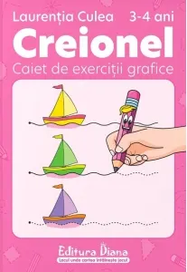 Coperta cărții Creionel. Caiet de exercitii grafice 3-4 ani