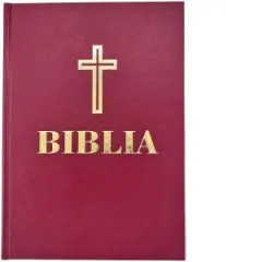 Coperta cărții Biblia (editie a Sfantului Sinod) format A4, cu scris mare