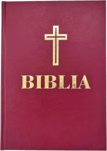 Coperta cărții Biblia (editie a Sfantului Sinod) format A4, cu scris mare