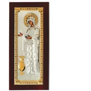 Coperta cărții Icoana argint Sporul casei 8.5x16 cm