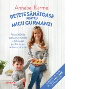 Coperta cărții Retete sanatoase pentru micii gurmanzi