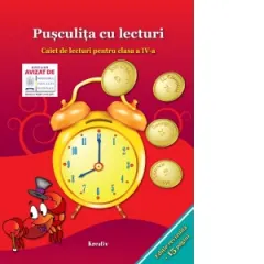 Coperta cărții Pusculita cu lecturi. Caiet de lecturi pentru clasa a IV-a