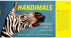 Coperta cărții Handimals: animals in art and nature
