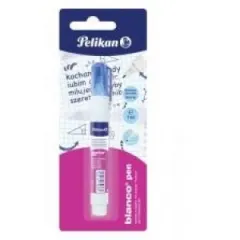 Coperta cărții Pix corector blanco pe baza de solvent, varf metalic, 7 ml, blister