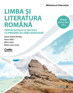 Coperta cărții Limba și literatura română. Manual pentru clasa a V-a (predare în limba maghiară)