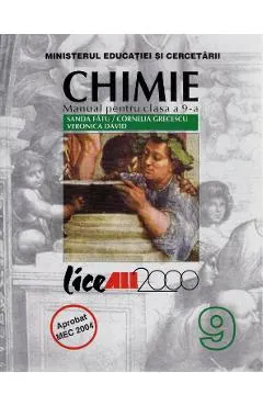 Coperta cărții Manual chimie Clasa 9 - Sanda Fatu, Cornelia Grecescu, Veronica David