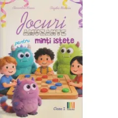 Coperta cărții Jocuri amuzante pentru minti istete - Clasa I