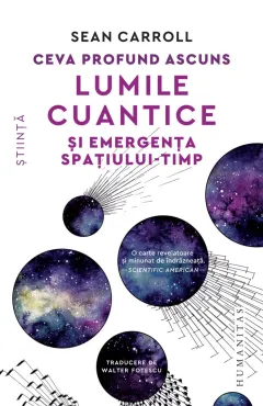 Coperta cărții Ceva profund ascuns. Lumile cuantice și emergența spațiului-timp