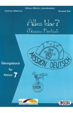 Coperta cărții Alles klar? - Clasa 7 - Culegere de exercitii. Ubungsbuch