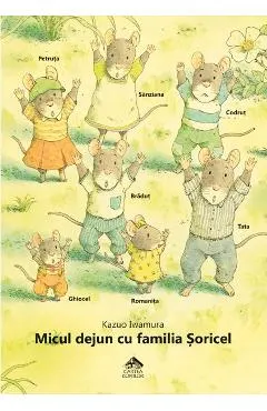 Coperta cărții Micul dejun cu familia Șoricel