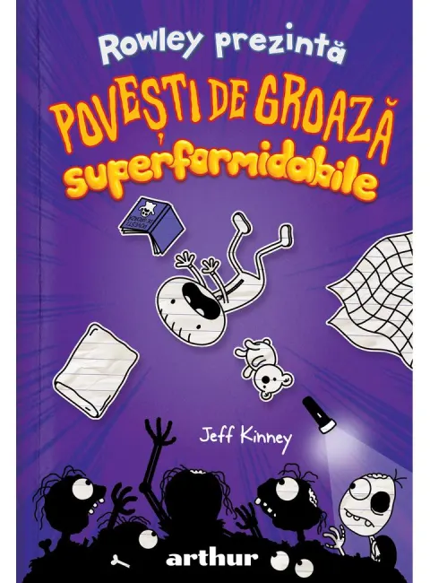 Coperta cărții Rowley prezintă: Povești de groază superformidabile