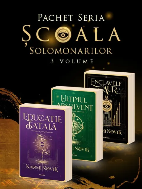 Coperta cărții Pachet Seria ȘCOALA SOLOMONARILOR 3 vol.