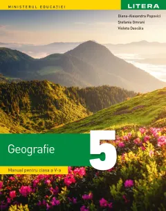 Coperta cărții Geografie. Manual. Clasa a V-a
