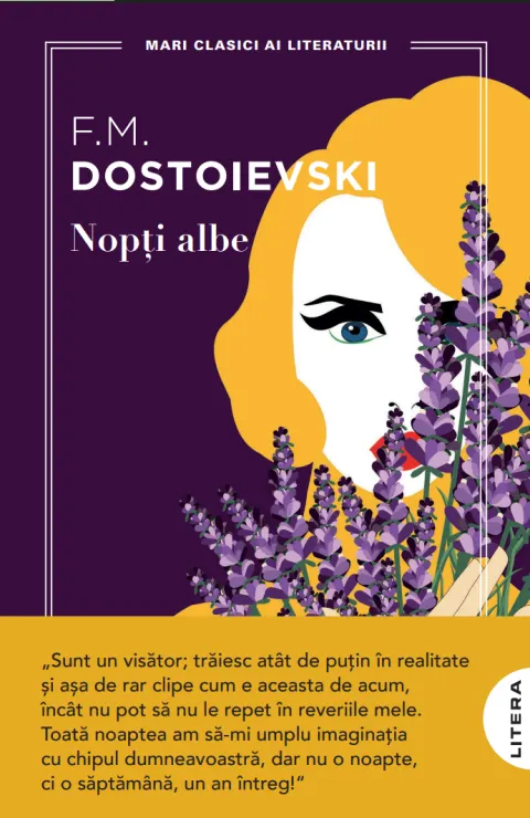 Coperta cărții Nopti albe. Mari clasici ai literaturii